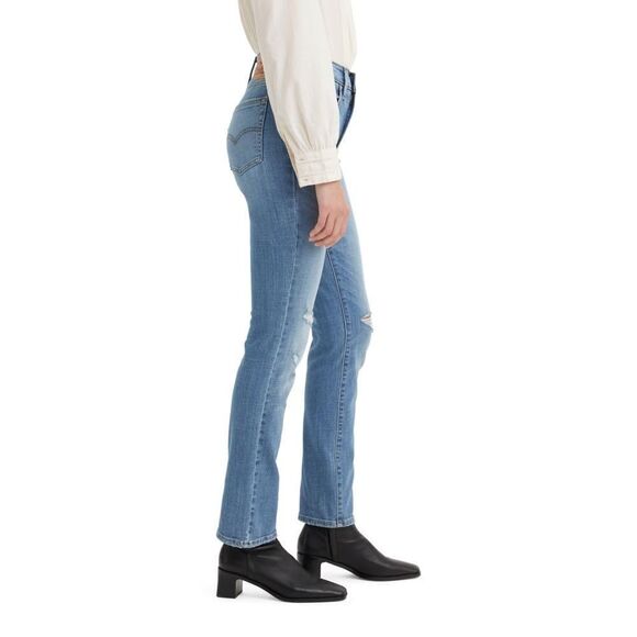 Levi's Women's 724 High Rise Straight Jeans 00 24x30 - Picture 2 of 8